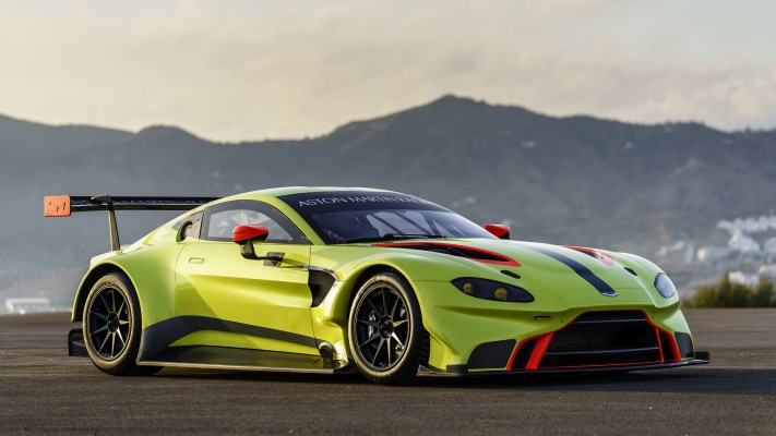 Aston Martin Vantage GTE 2018. Desktop wallpaper