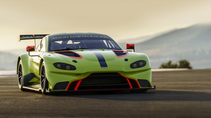 Aston Martin Vantage GTE 2018. Desktop wallpaper