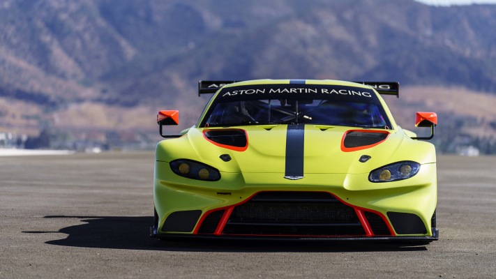 Aston Martin Vantage GTE 2018. Desktop wallpaper