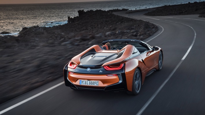 BMW i8 2019. Desktop wallpaper