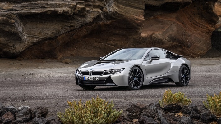 BMW i8 2019. Desktop wallpaper