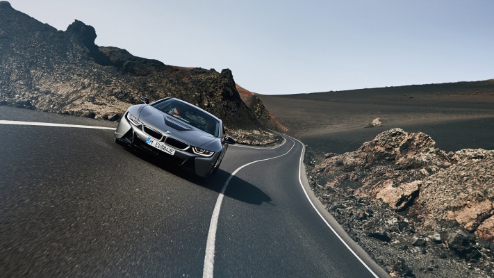 BMW i8 2019. Desktop wallpaper