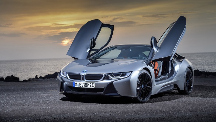 BMW i8 2019. Desktop wallpaper
