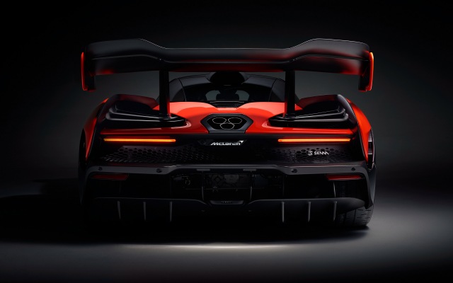 McLaren Senna 2019. Desktop wallpaper