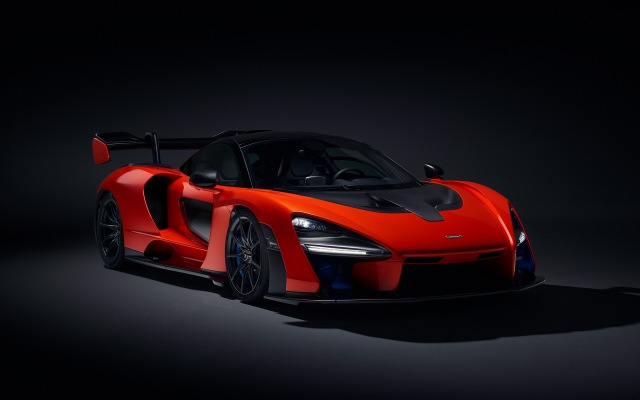 McLaren Senna 2019. Desktop wallpaper