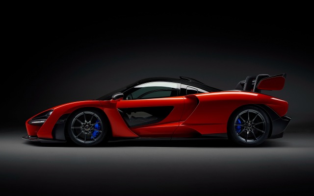 McLaren Senna 2019. Desktop wallpaper