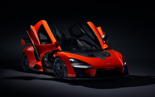 McLaren Senna 2019. Desktop wallpaper