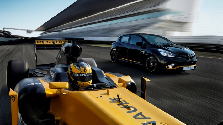 Renault Clio R.S. 18 2018. Desktop wallpaper