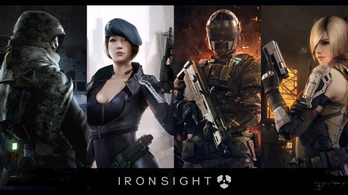 Ironsight. Desktop wallpaper