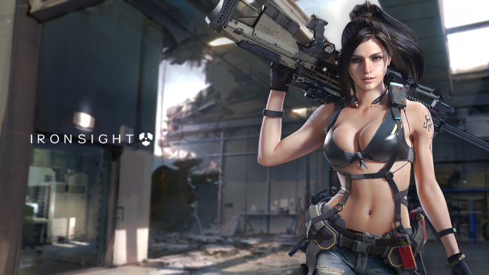 Ironsight. Desktop wallpaper