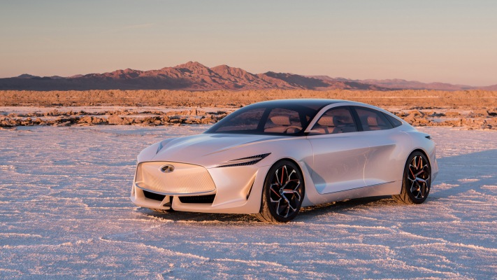 Infiniti Q Inspiration Concept 2018. Desktop wallpaper
