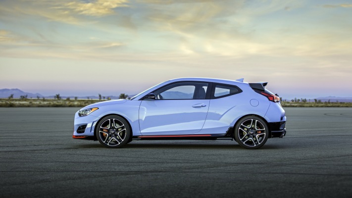 Hyundai Veloster N 2019. Desktop wallpaper