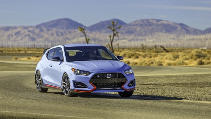 Hyundai Veloster N 2019. Desktop wallpaper