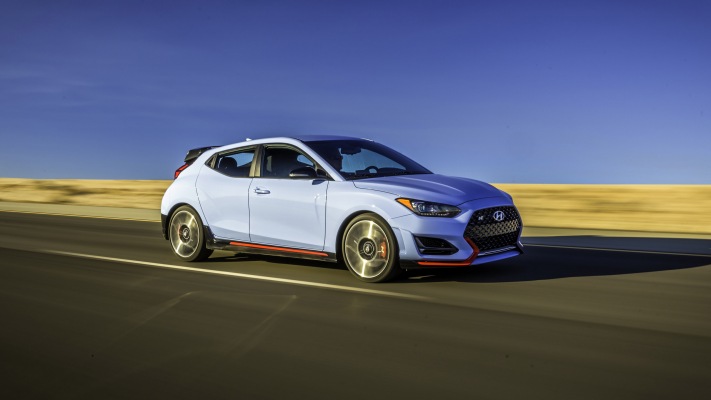 Hyundai Veloster N 2019. Desktop wallpaper
