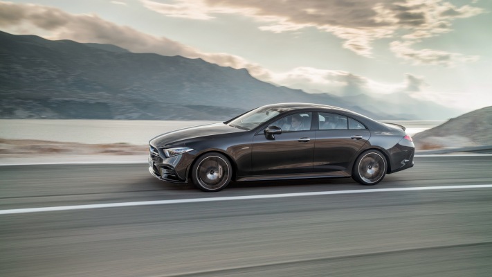 Mercedes-AMG CLS 53 2019. Desktop wallpaper