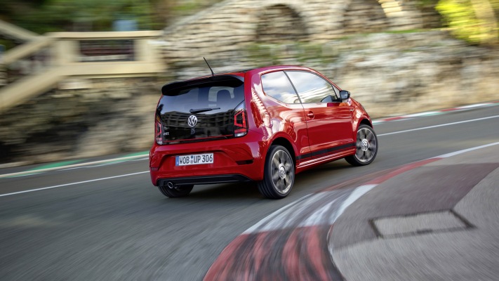 Volkswagen Up! GTI 2018. Desktop wallpaper