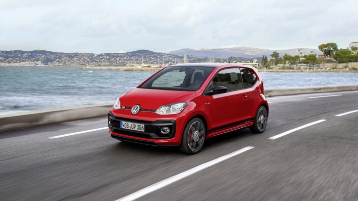 Volkswagen Up! GTI 2018. Desktop wallpaper