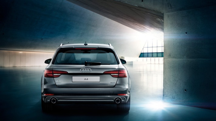 Audi A4 Avant 2017. Desktop wallpaper