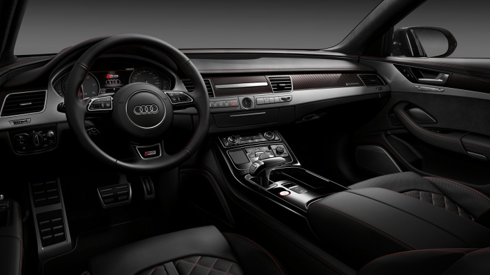 Audi S8 plus 2017. Desktop wallpaper