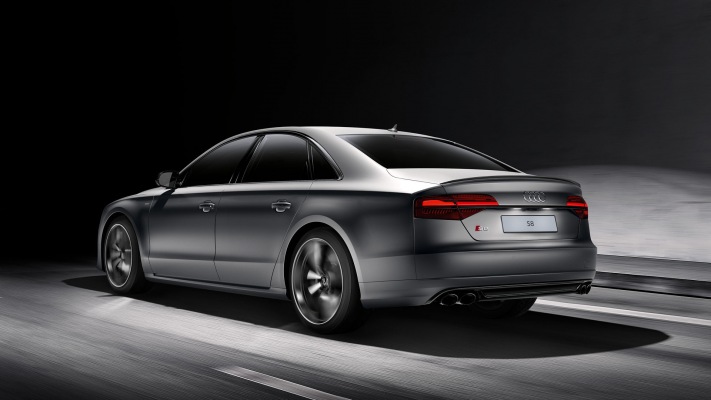 Audi S8 plus 2017. Desktop wallpaper