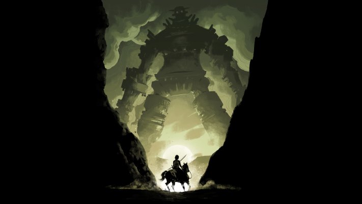 Shadow of the Colossus. Desktop wallpaper