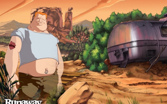 Runaway: A Road Adventure. Desktop wallpaper