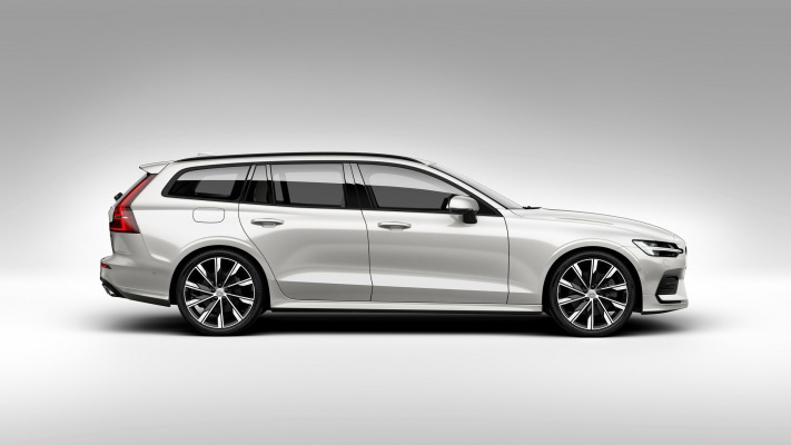 Volvo V60 2018. Desktop wallpaper