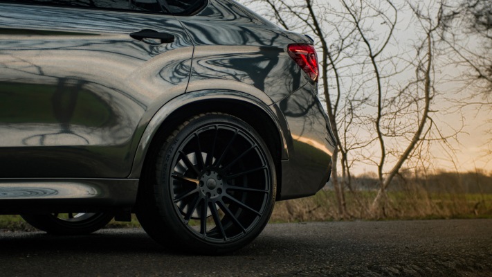 BMW X6 Fostla.de M50d 2018. Desktop wallpaper