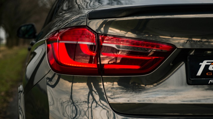 BMW X6 Fostla.de M50d 2018. Desktop wallpaper