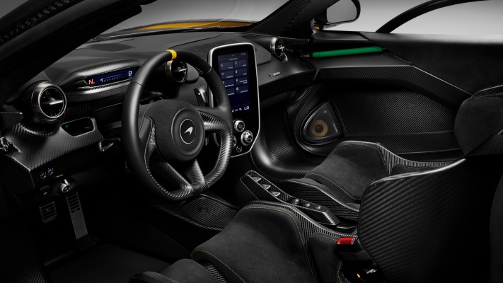 McLaren Senna Carbon Edition 2018. Desktop wallpaper