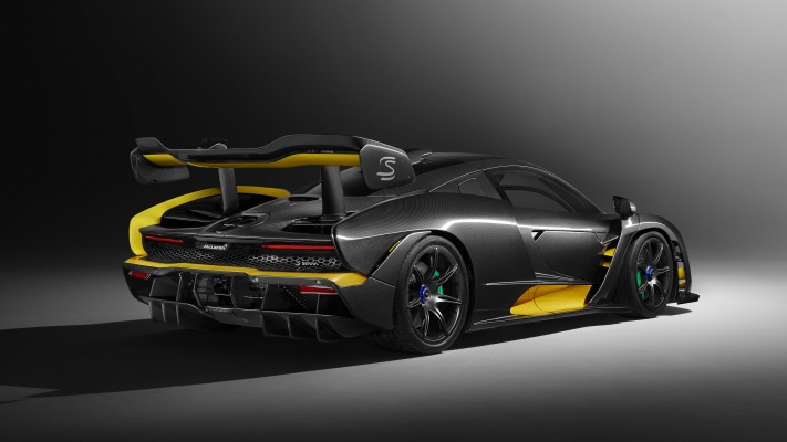 McLaren Senna Carbon Edition 2018. Desktop wallpaper