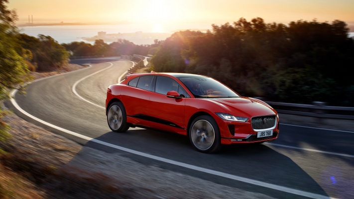 Jaguar I-PACE 2019. Desktop wallpaper