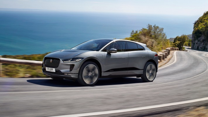 Jaguar I-PACE 2019. Desktop wallpaper