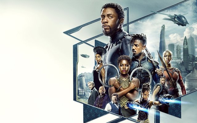 Black Panther. Desktop wallpaper