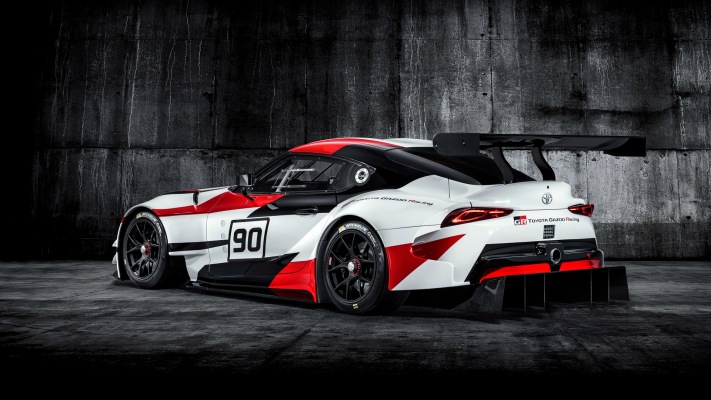 Toyota GR Supra Racing Concept 2018. Desktop wallpaper