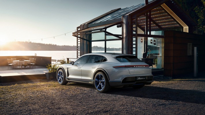 Porsche Mission E Cross Turismo Concept 2018. Desktop wallpaper