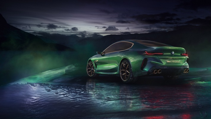 BMW M8 Gran Coupe Concept 2018. Desktop wallpaper