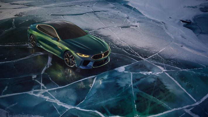 BMW M8 Gran Coupe Concept 2018. Desktop wallpaper