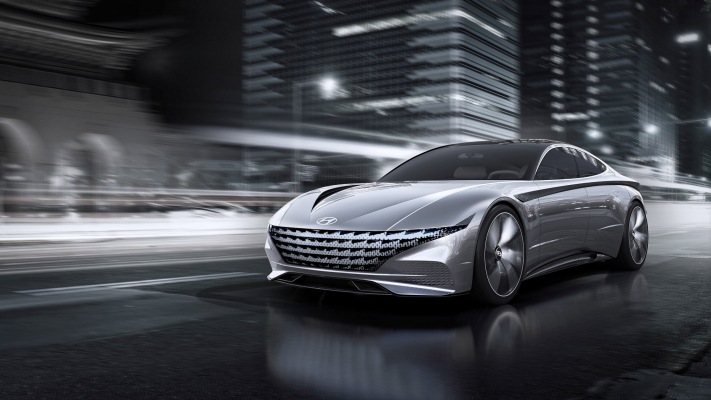 Hyundai Le Fil Rouge Concept 2018. Desktop wallpaper