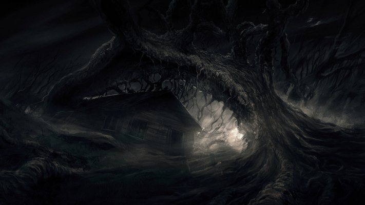 Darkwood. Desktop wallpaper