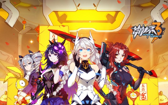 Honkai Impact 3. Desktop wallpaper