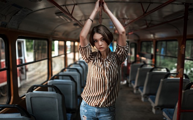 Ola Pushkina. Desktop wallpaper
