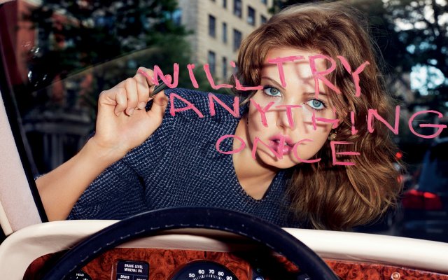 Lindsey Wixson. Desktop wallpaper
