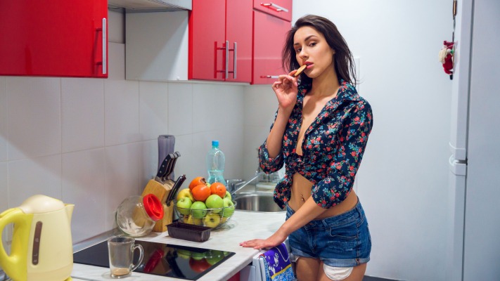 Angelina Socho. Desktop wallpaper