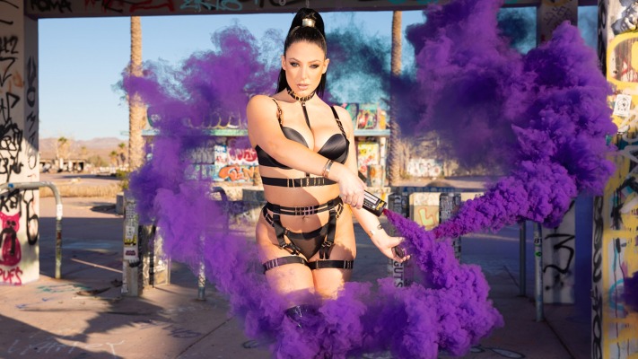 Angela White. Desktop wallpaper