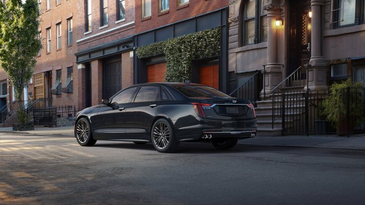 Cadillac CT6 V-Sport 2019. Desktop wallpaper