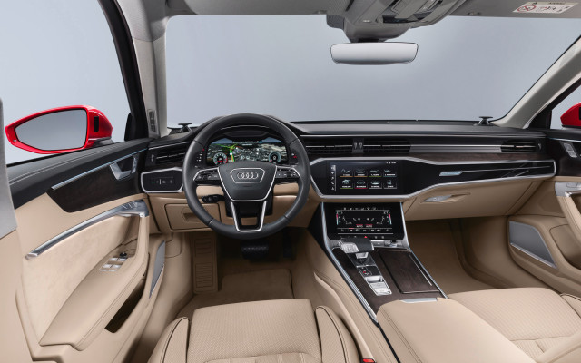 Audi A6 Sedan 2019. Desktop wallpaper