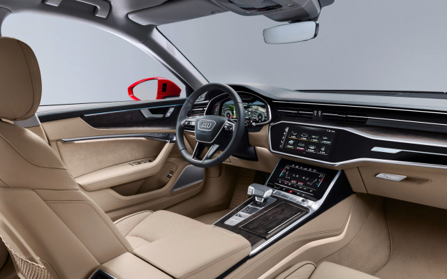 Audi A6 Sedan 2019. Desktop wallpaper