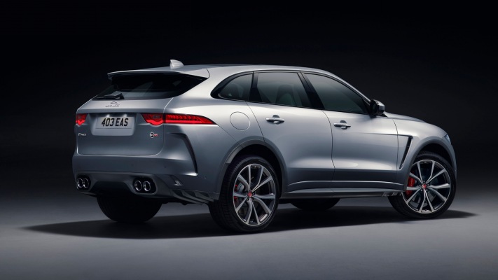 Jaguar F-PACE SVR 2019. Desktop wallpaper