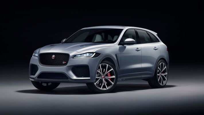 Jaguar F-PACE SVR 2019. Desktop wallpaper